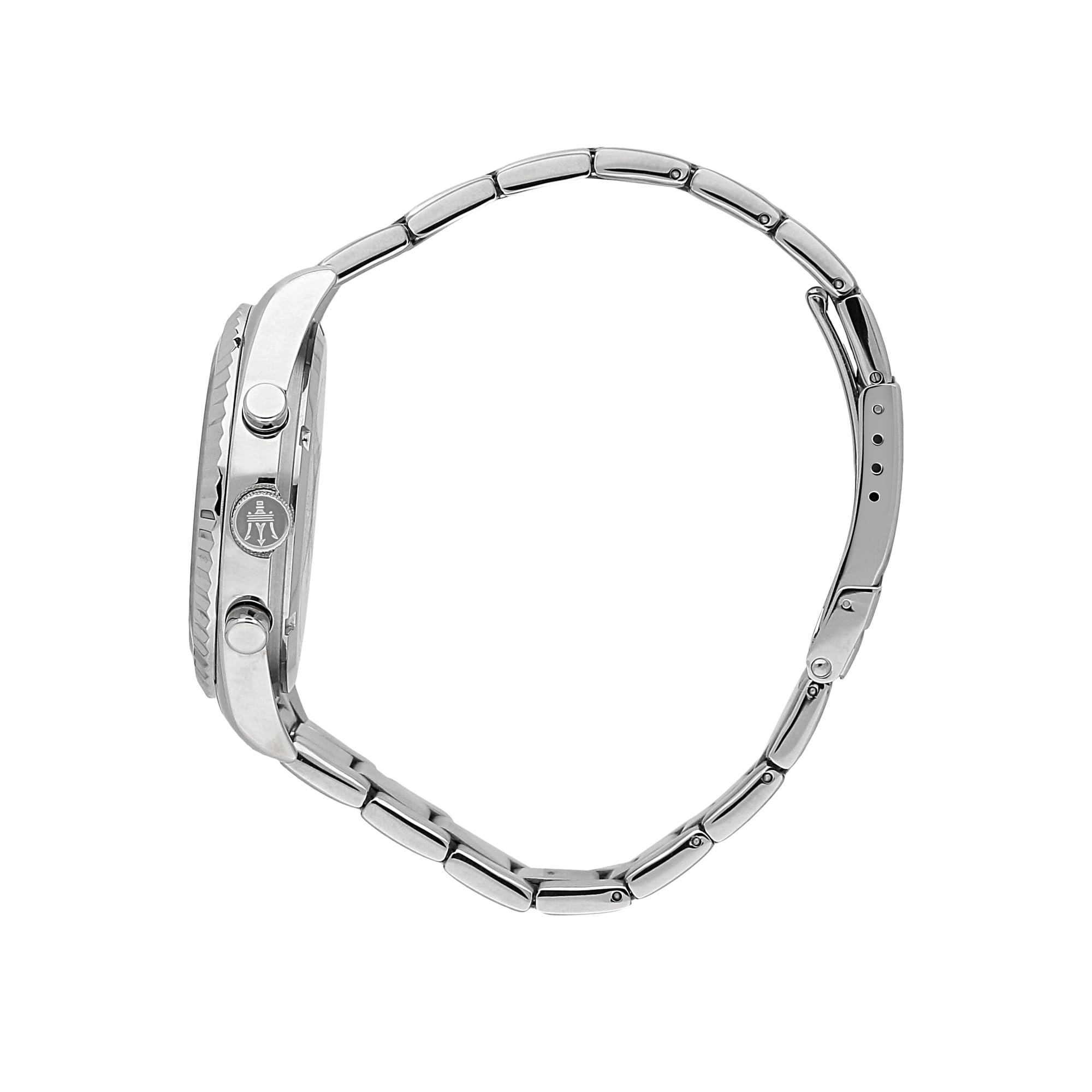 Maserati Reloj para Hombre, Colección Competizione, en Acero Inoxidable, con Correa de Acero Inoxidable - R8853100023
