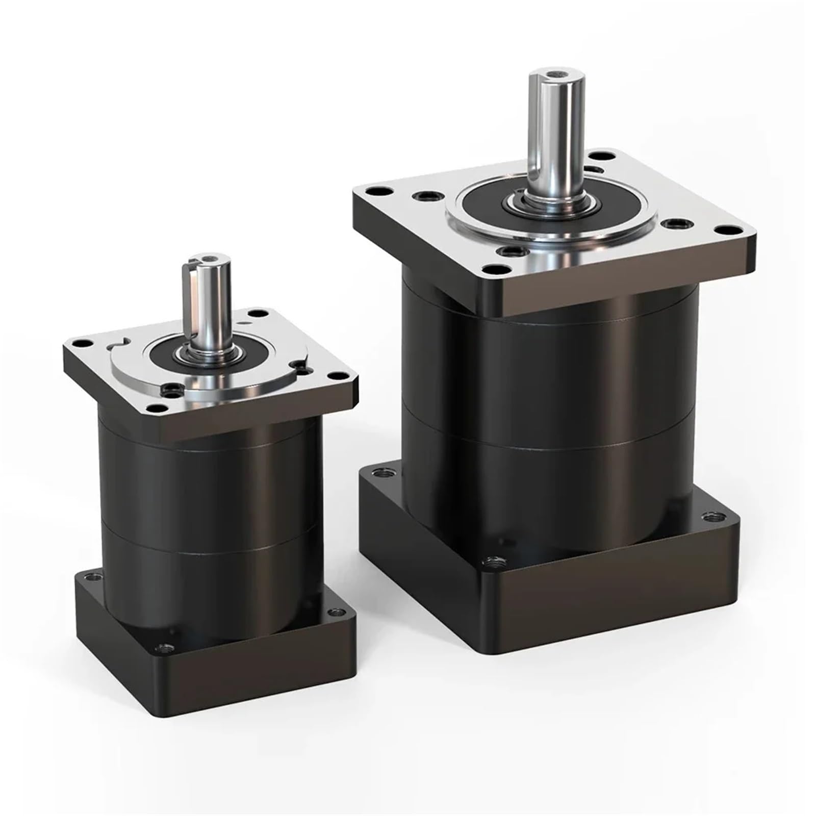 1 reductor de velocidad planetario Nema23, reductor de velocidad, eje de 14 mm, brida de 57 mm, reductor de motor paso a paso, reductor planetario. | Ratio 100 to 1,6.35 Input 14 Output