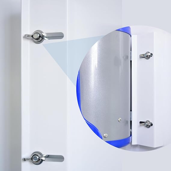 SHELANDY Pet Dryer Wall Mount with Hose Holder | Iron Hanger and Bracket Compatible to Dry Wall