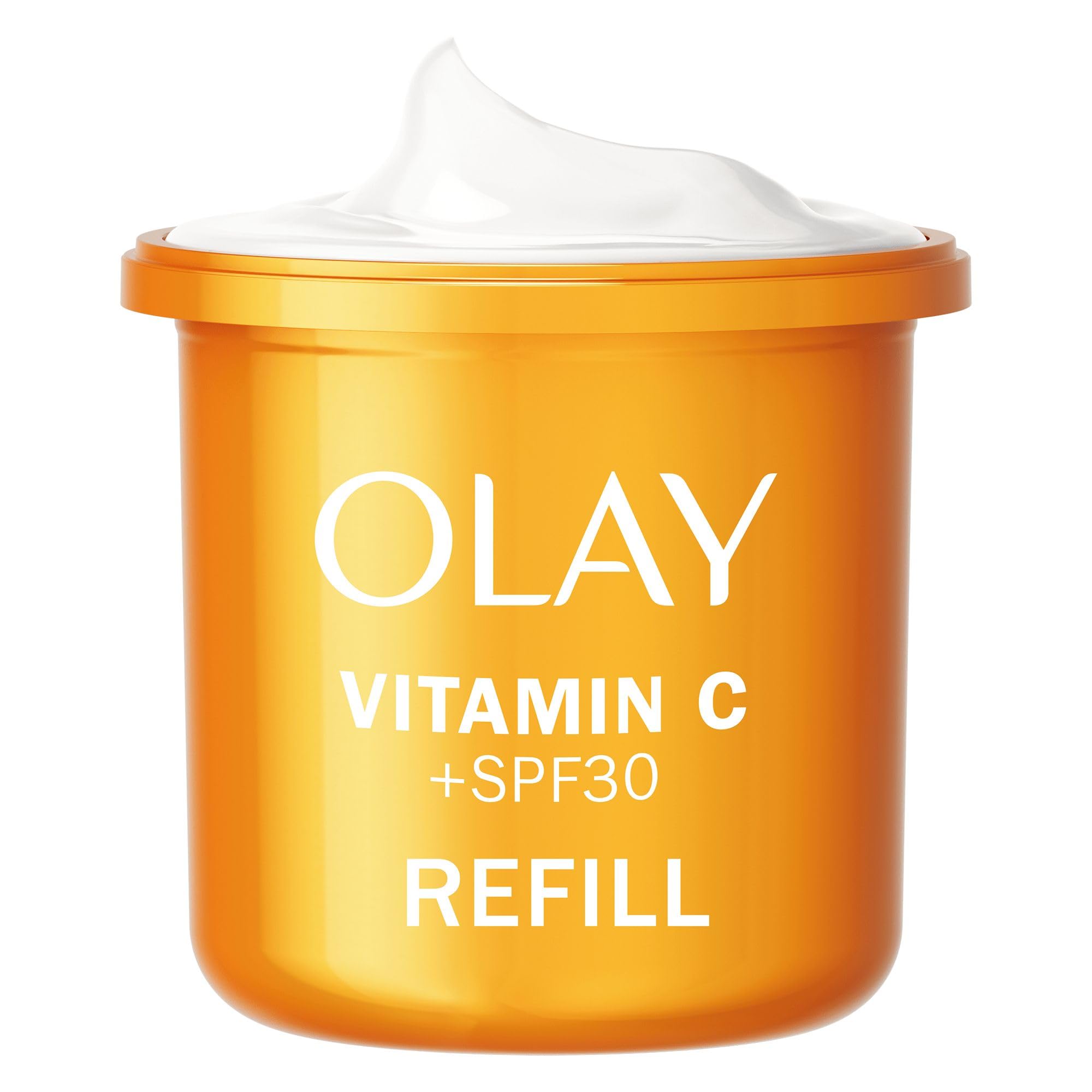 Olay Vitamin C Crema Facial de Día Antimanchas SPF 30 Recambio, 50ml | Con Niacinamida, Unifica e Hidrata, Fórmula No Grasa ni Pegajosa con descuento