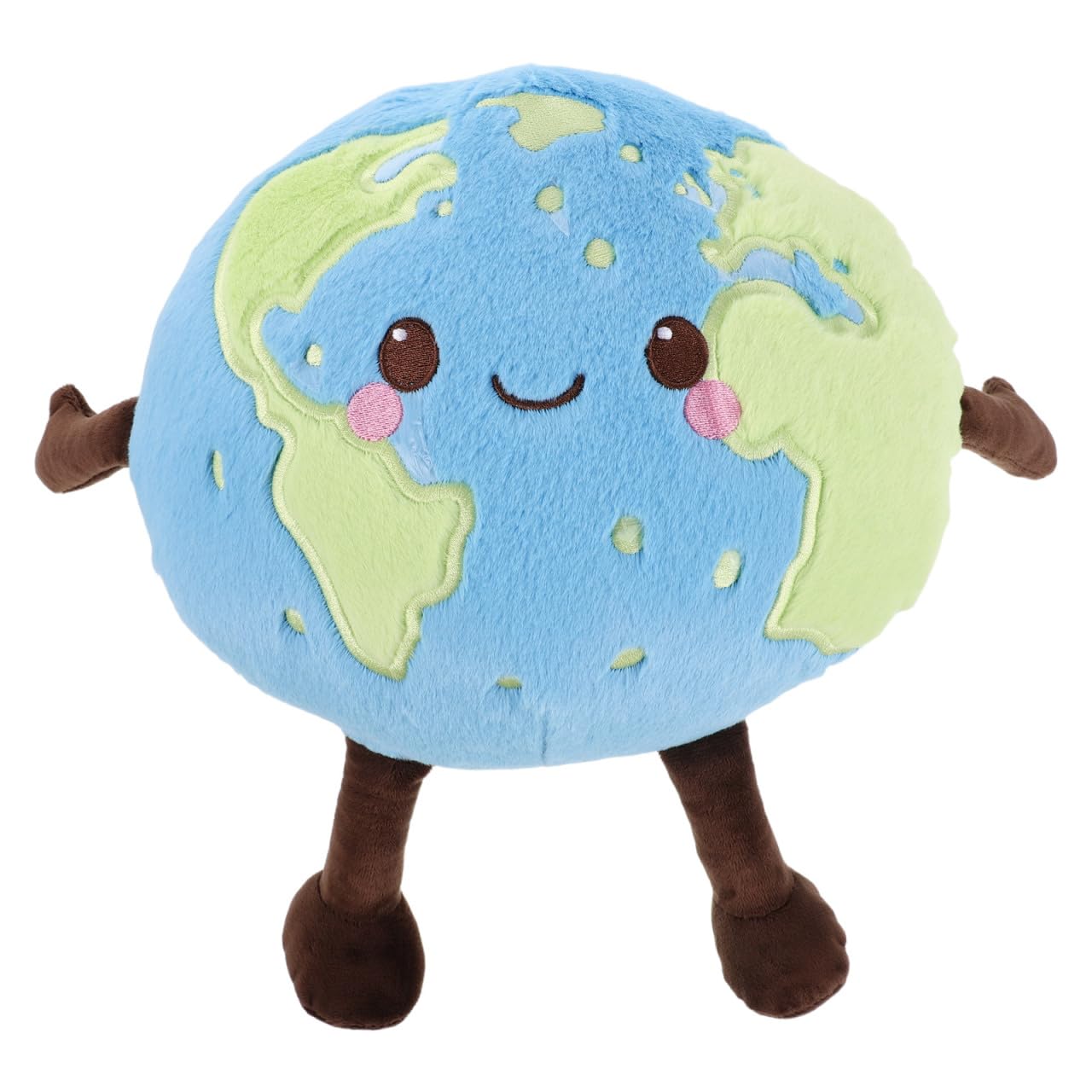 BESPORTBLE Peluche Terra Rotonda - Cuscino Pianeta Educativo in Peluche - Cuscino Bambola Astronomia Spazio per Decorazione Camera dei Bambini