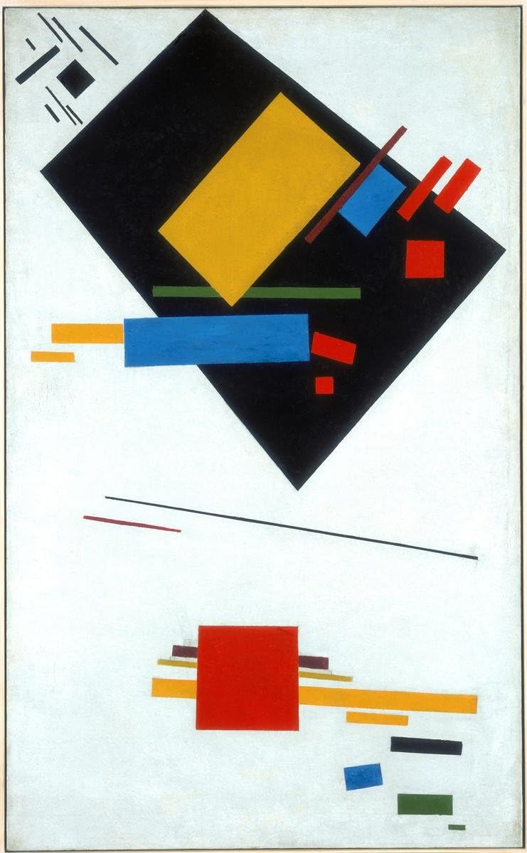 Gifts Delight Laminated 24x38 Poster: El Lissitzky - Kazimir Malevich 1878-1935. Technical Art Examination