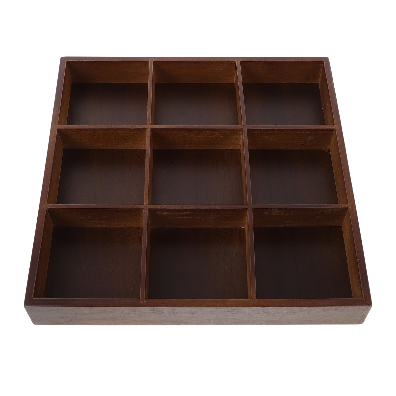 Plateau de service en bambou 9 compartiments lavable portable maison