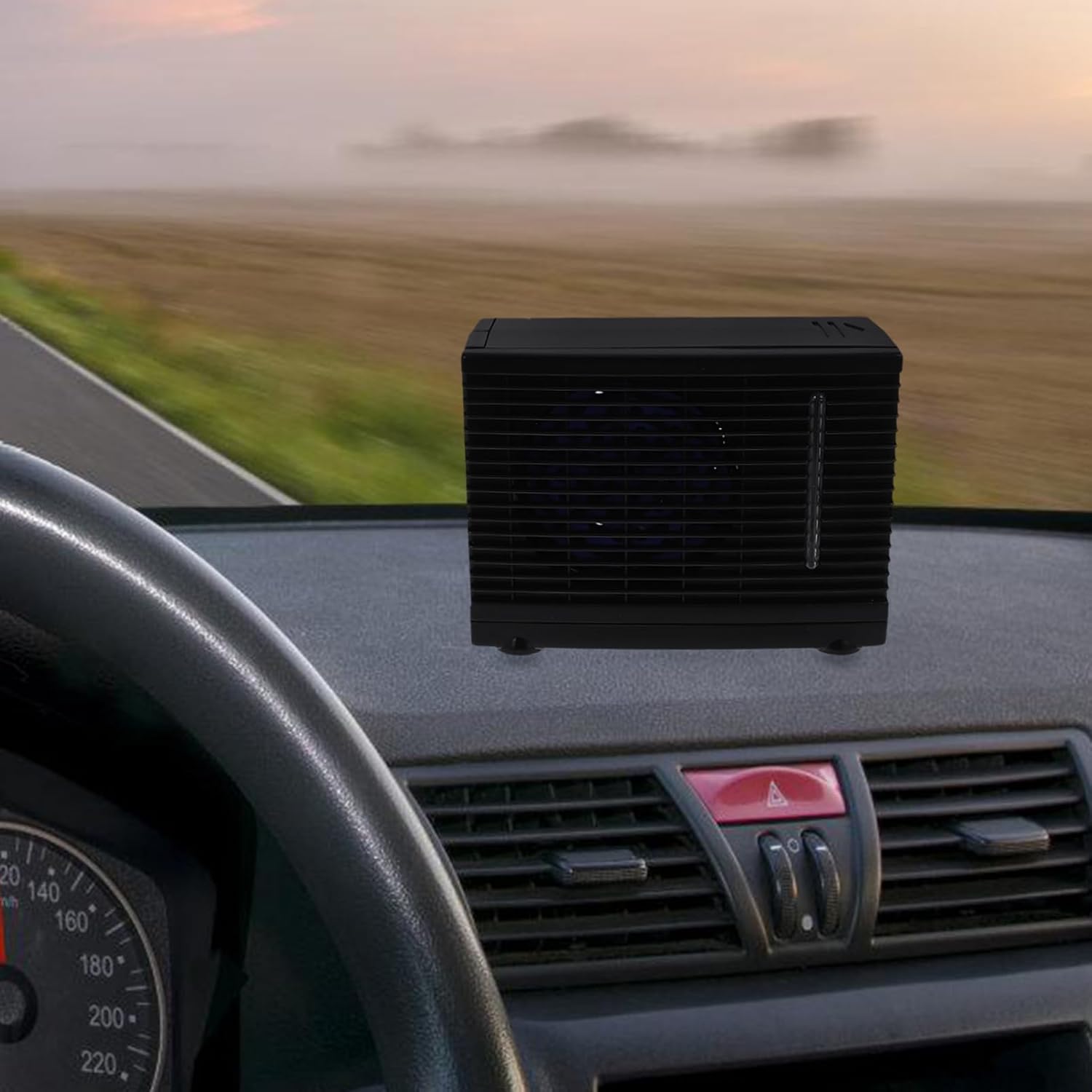 Baluue Portable Air Conditioners - 12V Portable Unit - 2 Speeds Small Air Conditioner for Desk, Office, Car, Camping, White