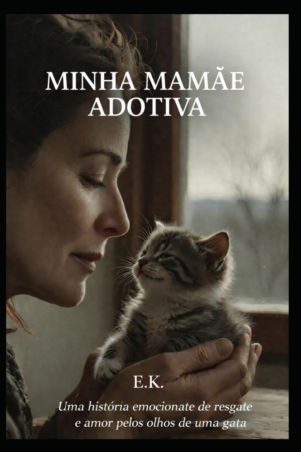 Minha Mamãe Adotiva: Uma história emocionante de resgate e amor pelos olhos de uma gata (Memórias (pt))