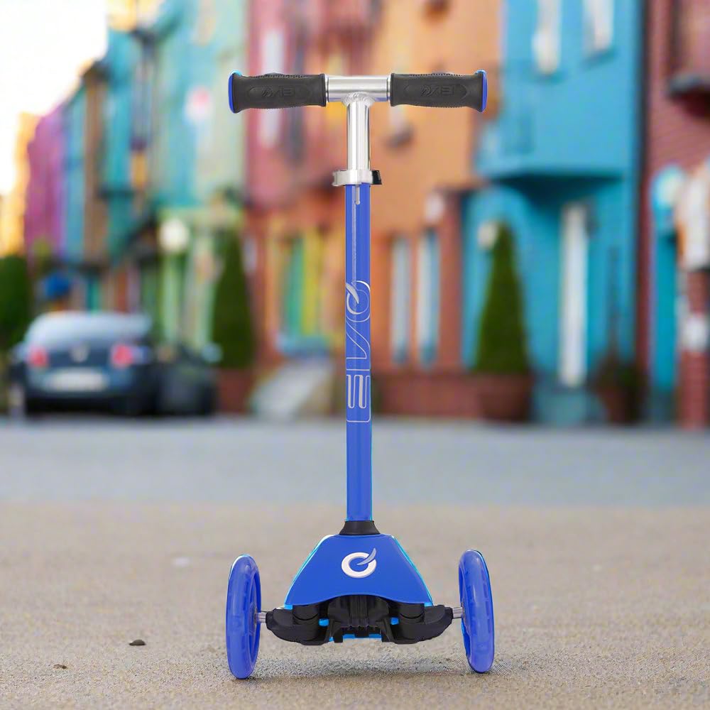 EVO Cruiser 3 en 1 | Poignée réglable | 3 étapes interchangeables | Trottinette assise à poussée à 2 roues | Excellente première trottinette pour enfants de 1 à 7 ans