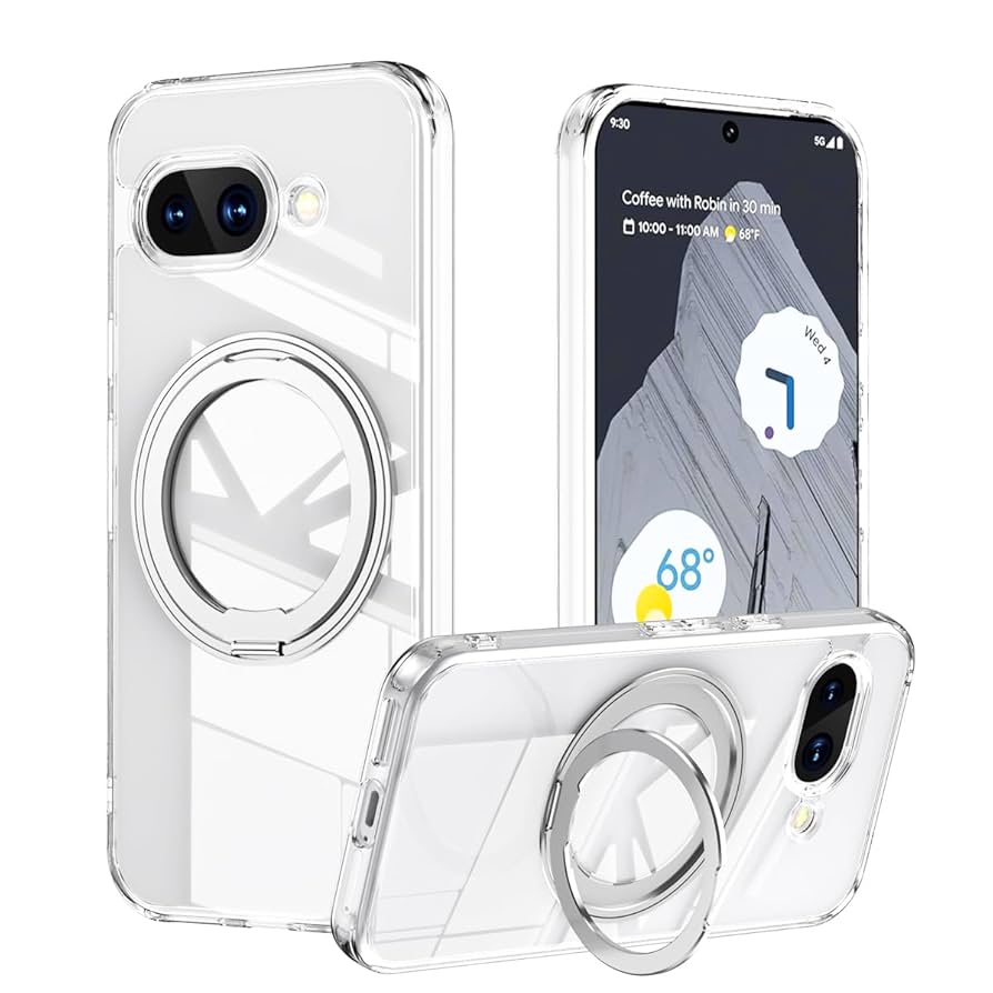 Amazon.co.jp: Google Pixel 8a 用 ケース 360度回転 スタンド