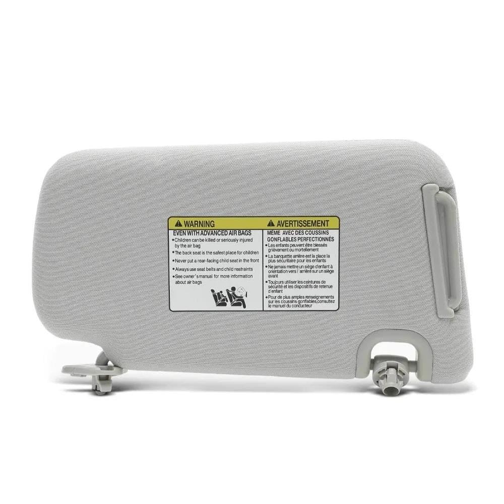 Tendine Parasole Auto Visiera parasole grigia sinistra conducente con specchio per Nissan per Sentra 2013-2019 964013SG8A LH Parasole Parabrezza