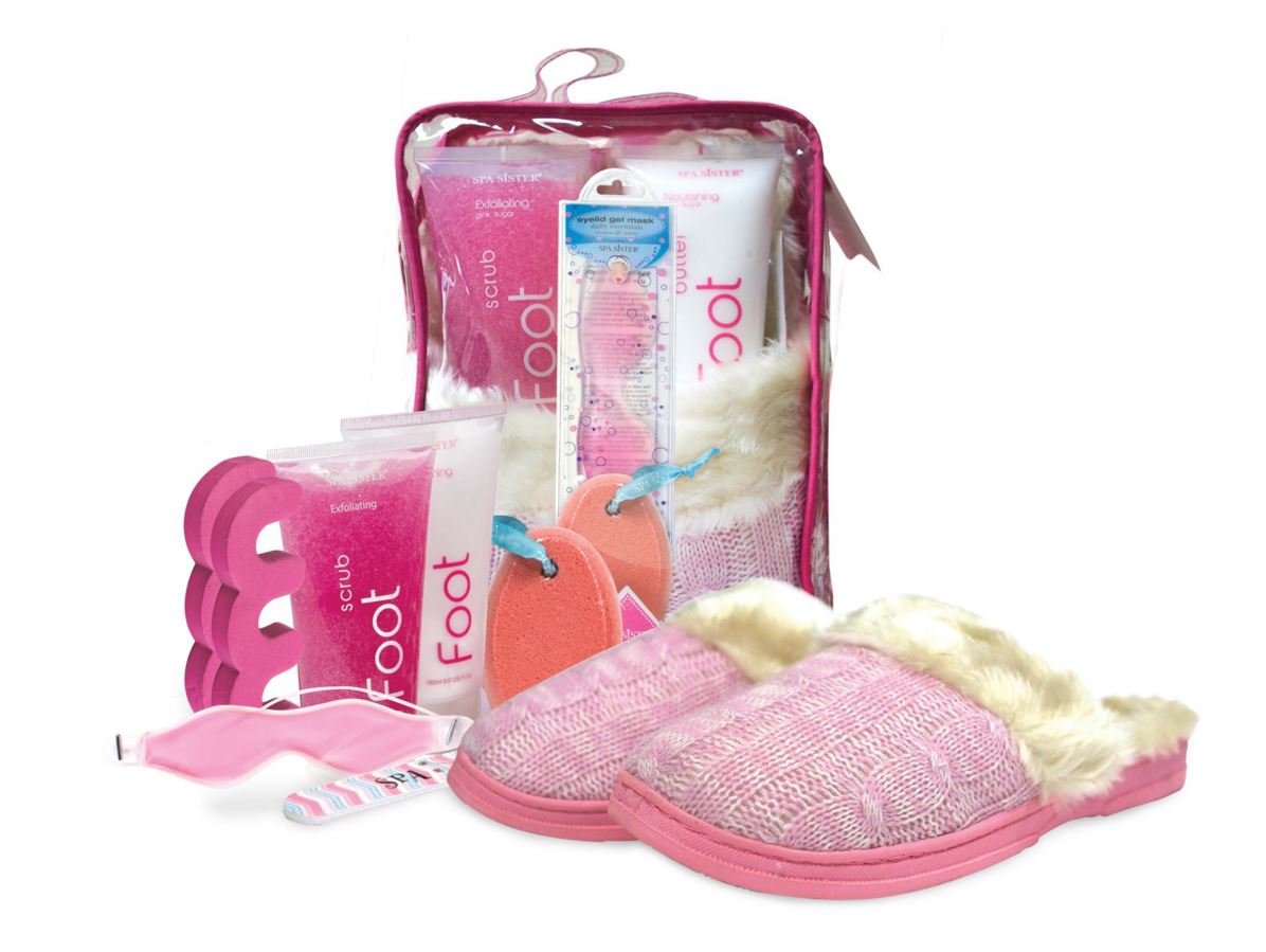 Spa Sisters Foot Spa Gift Set (Pink)