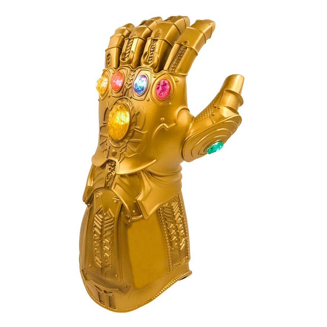 SINSEN Infinity Gauntlet Thanos Glove with LED Light for Halloween Party