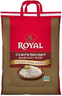 Royal Chef's Secret Extra Long Basmati Rice, 20 Pound Bag