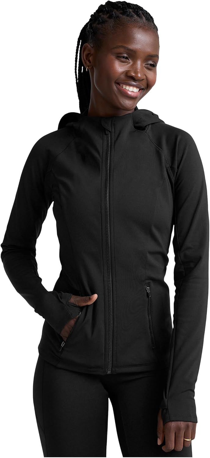 Beyond Yoga Women's Pacer Fleece-Backed Full Zip Jacket