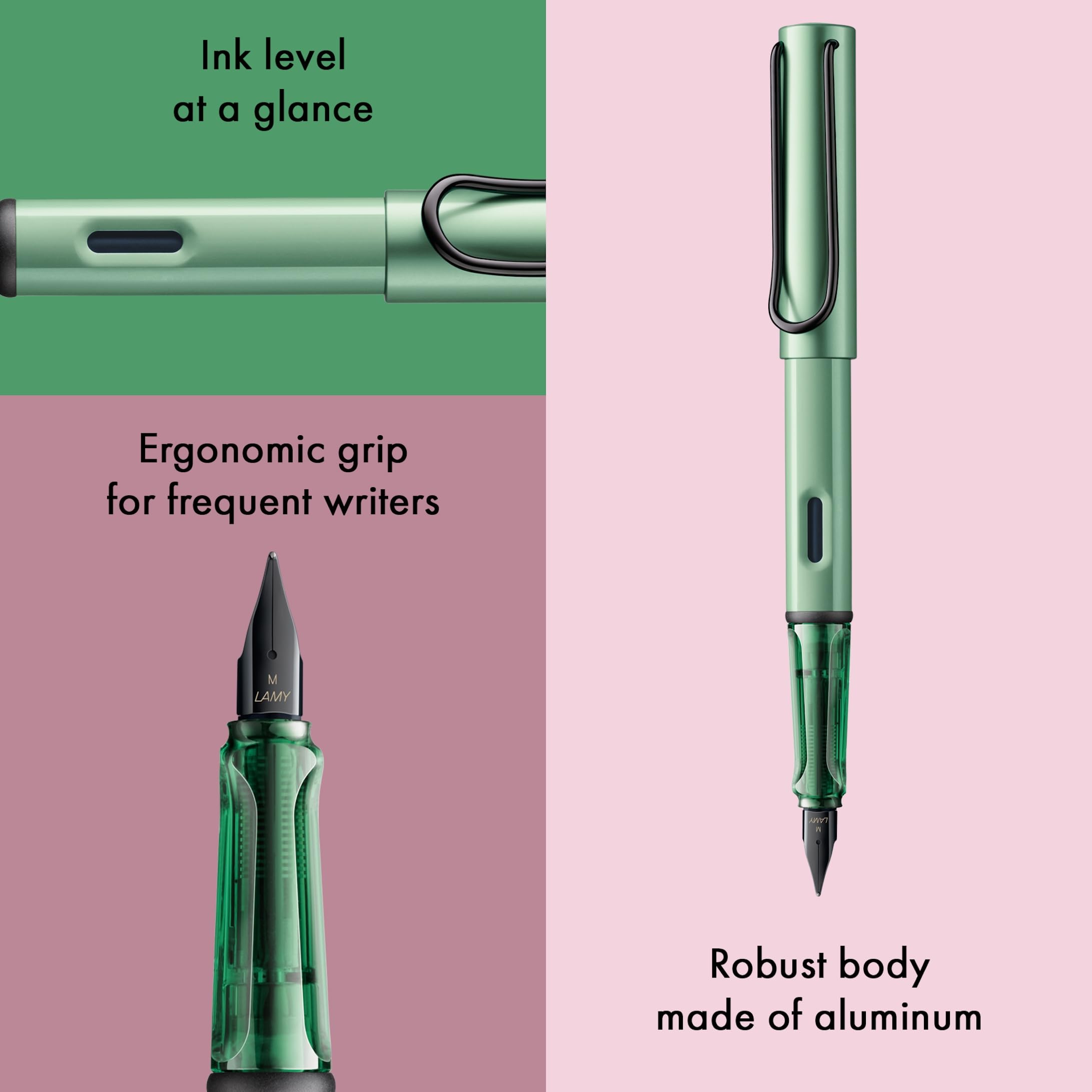 LAMY 試し書きのみ おまけ インクカートリッジ付き】数量限定 ラミー サファリ