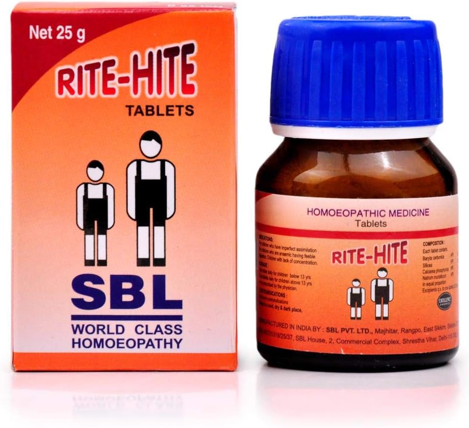 SBL Homeopathy Rite Hite Tablets, Set of 2