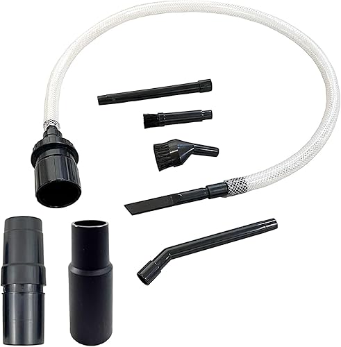 MaximalPower Kit de limpieza y detallado de 9 piezas con adaptador adicional para modelos de vacío seleccionados