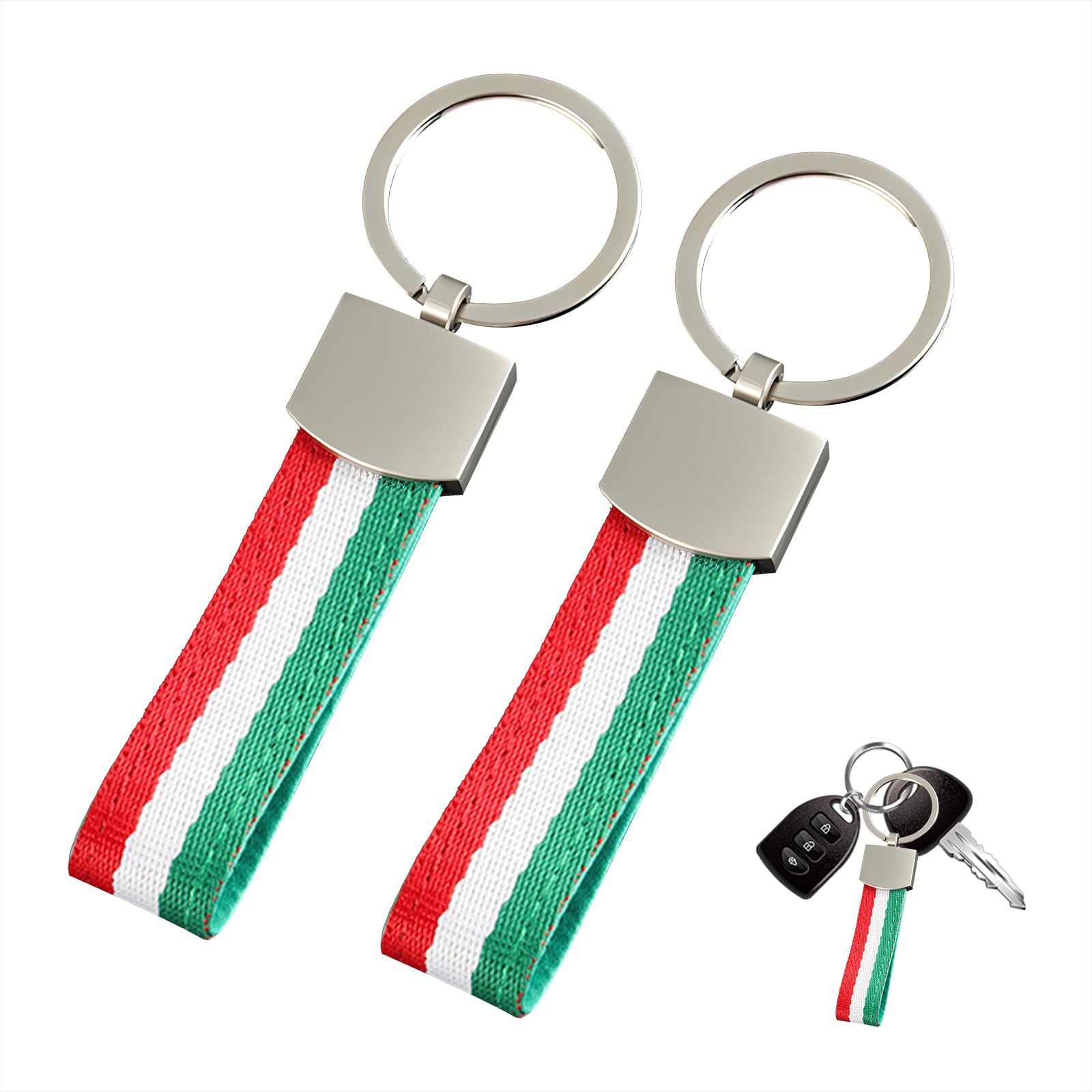 Afecto set (C) van 2 sleutelhangers - mooi voor aan de tas - als cadeau