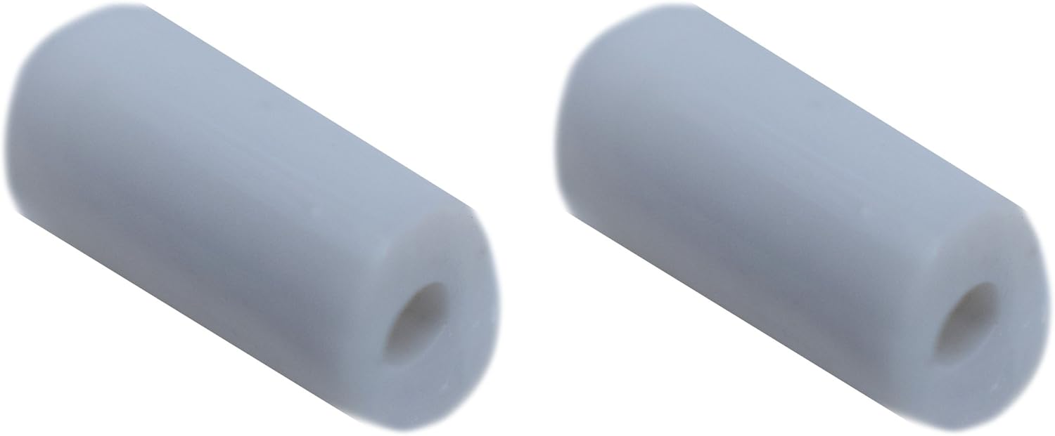 Teak Tuning Standard Fingerboard Pivot Cups, White, Pack of 2