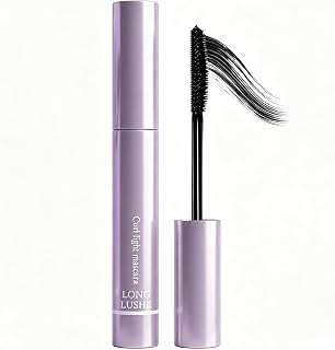 Mascara for Older Women, Long Lasting Curl Mascara | Lengthening and Volumizing, Water Resistant with Curl for Daily Wear, Lightweight Tubing Mascara for Women-A3