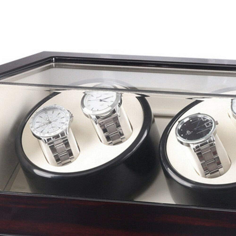 Automatyczny rotomat Box 4 pudełko na zegarki Watch Winder Box zegarki witryna