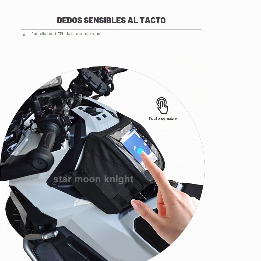 Forza750 XADV750 - Mochila para depósito de combustible Honda NSS 750 X-ADV 750 Roller Tunnel Consola Paquete de almacenamiento (logotipo X-ADV)