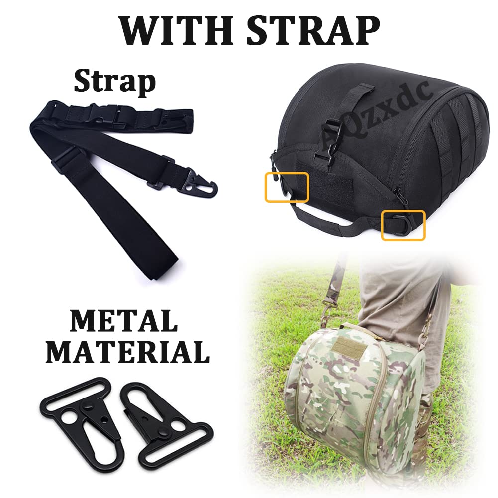 Borsa Tattica per Elmetto, Borsa Molle Fast per Elmetto, Borsa Militare, Borsa Airsoft, per Il Trasporto di Elmetto Paintball Airsoft Fast Mich