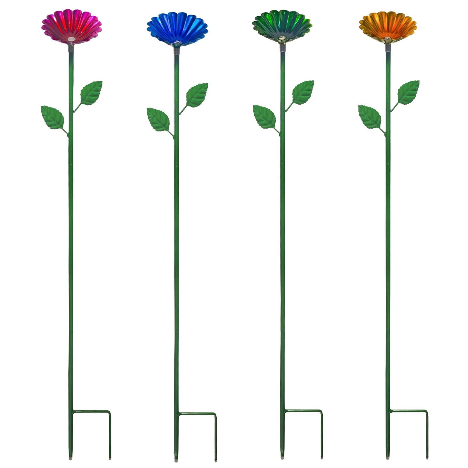 Estación de abejas para jardín,Juego de 4 Piezas Cuenco Alimentador para Polinizadores con Forma de Flor - Plato de alimentación para mariposas - Para Amantes de la Jardinería y Animales, Patio, Terra