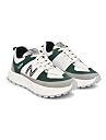 Stylish Casual Mid Top Sneaker and Trendy Shoes with Laces for Men & Boys, Perfect, College, Parties and Outings, Lightweight, Comfortable, and Durable for All-Day Use White Grey gallery image