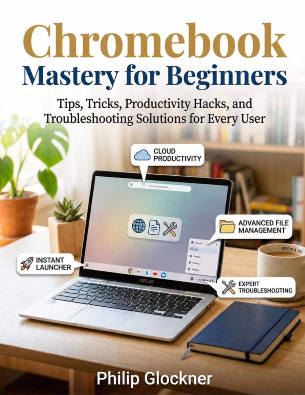 Chromebook Mastery for Beginners: Tips, Tricks, Productivity Hacks, and Troubleshooting Solutions for Every User