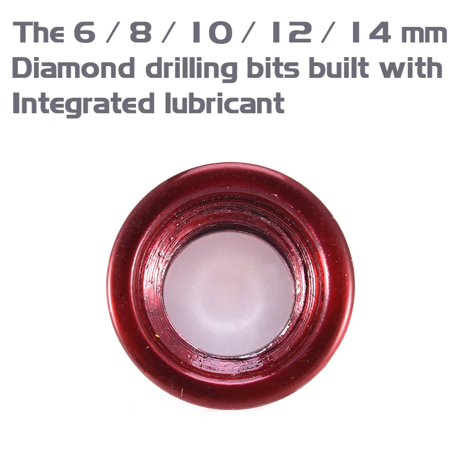 1pc 6mm-68mm Punte Da Trapano Diamantate A Secco Vuoto Brasato Trapano Sega A Tazza Taglio Per Porcellana Granito Piastrelle di Vetro Ceramica Marmo Sega A Tazza Strumento,55 mm