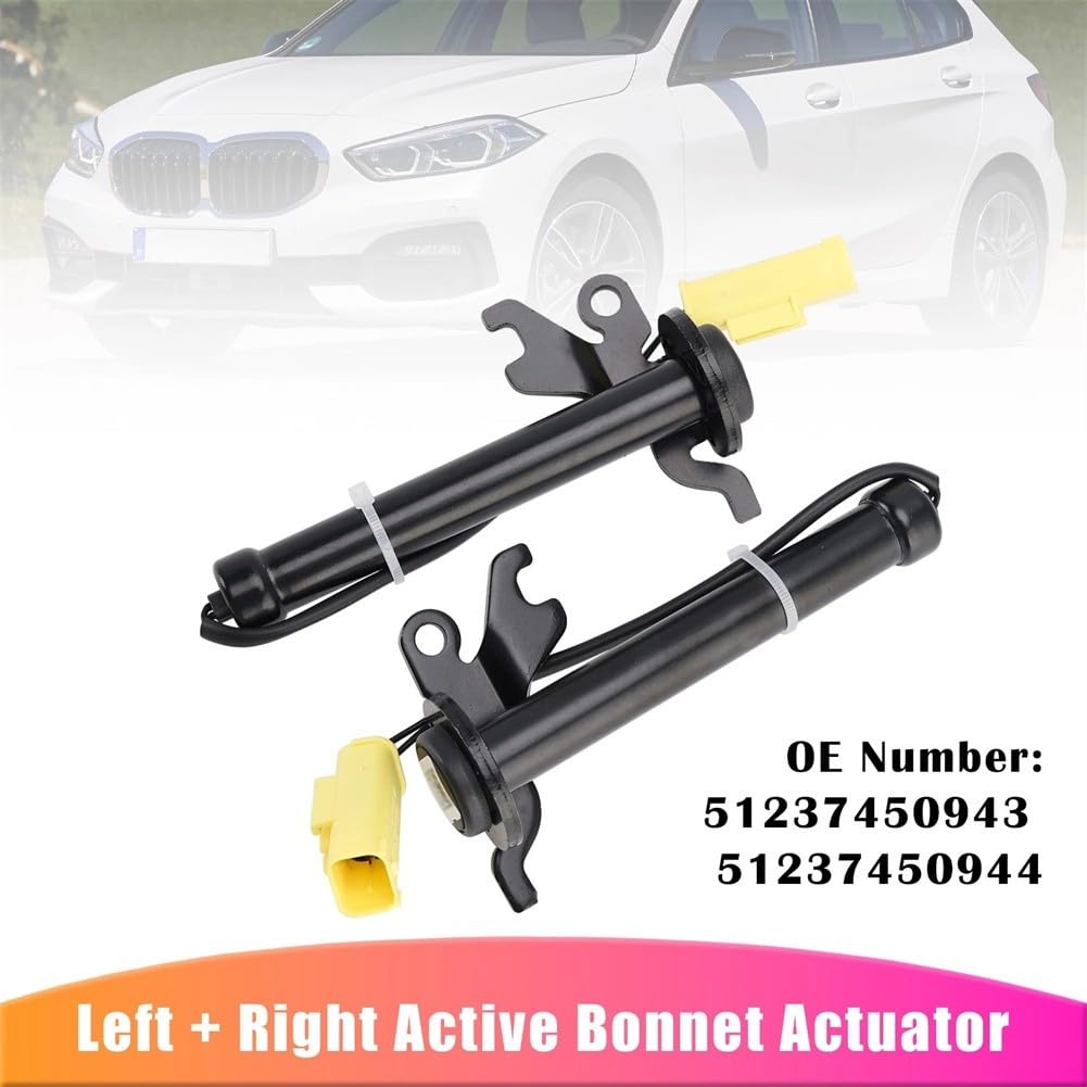 Per BMW F40 F44 Sinistra Destra Attuatore Cofano Attivo Set Numero OEM Riferimento Incrociato 51237450943 51237450944