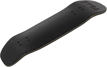 Teak Tuning Prolific Wooden Fingerboard Deck, 33.5mm x 96mm Boxy Shape - Black Mamba - 5 Ply with Custom Color Matching Mid Ply - Includes Prolific Foam Tape