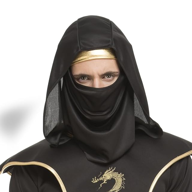 Foto 4 de 6 de My Other Me - Disfraz Ninja hombre talla S adulto en negro