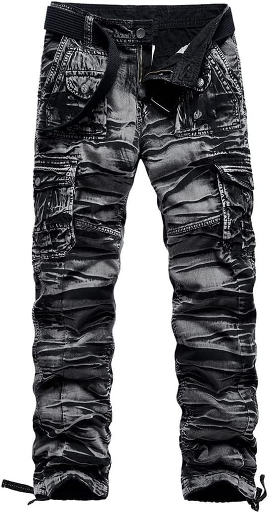 Mens Cargo Pants, Casual Jogger Pants, Military Army Pants, Tactical Camo1 Sweatpants