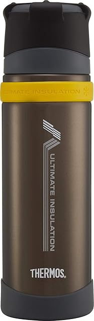 Thermos 104105 Ultimate Series Flask, Charcoal, 500 ml