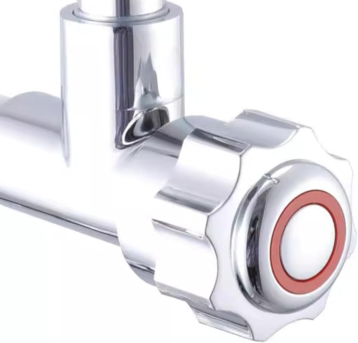 コールドウォータータップウォールマウントシンク7型パイプタップ360&deg;回転可能なシングルハンドルキッチンシンクG1/2クロムに適して