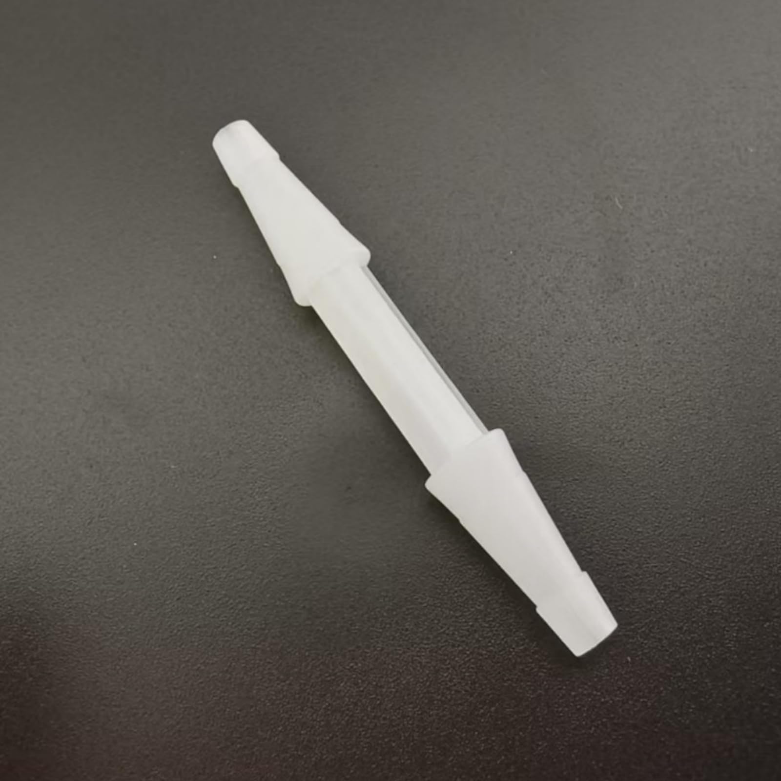 Paquete de 25 conectores de lengüeta for manguera de PP, accesorio recto igual for tubo de goma de PVC PU(5/32 Inch-4.0mm Extended)