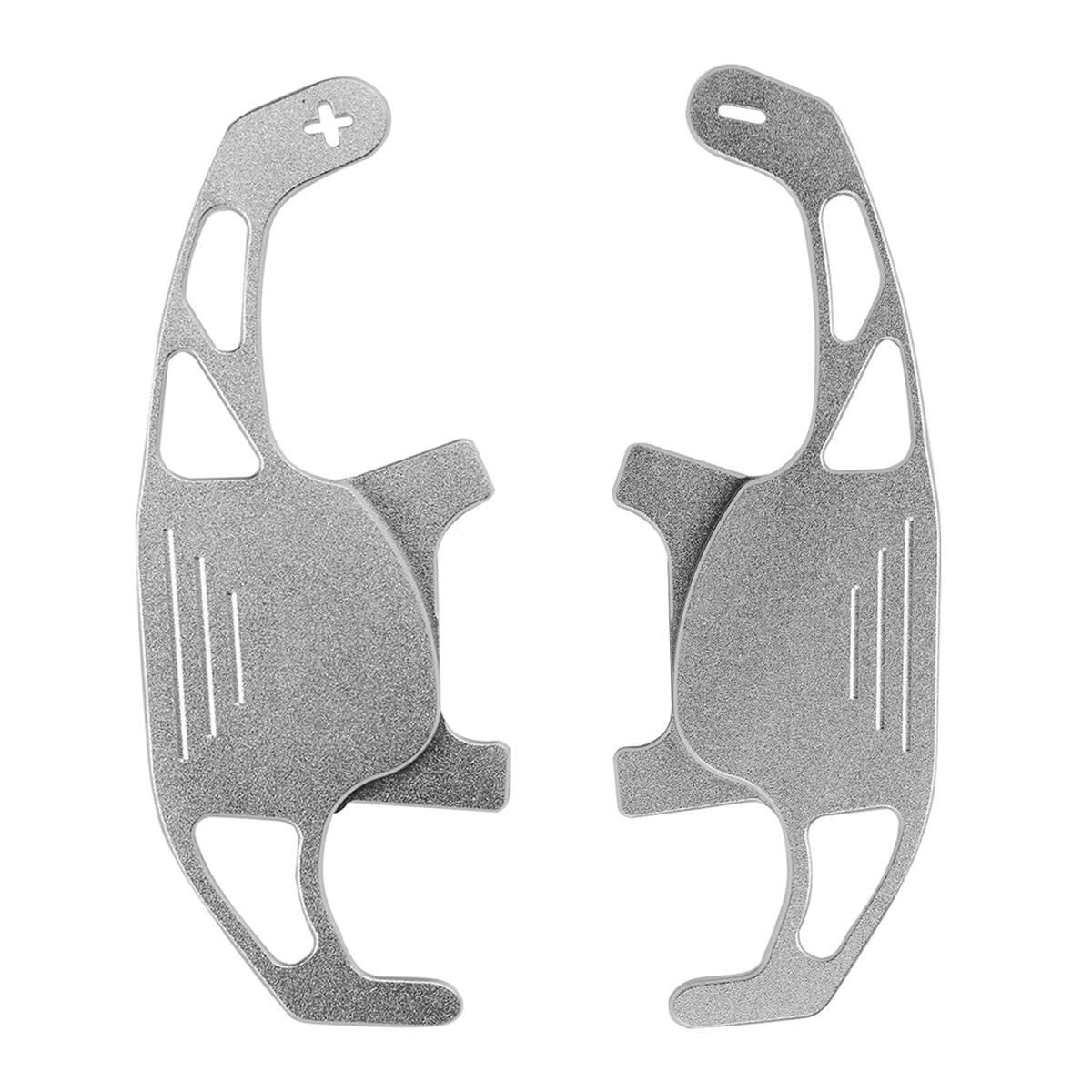 Paire De Palettes De Changement De Vitesse En Aluminium Argenté Pour Volant De Voiture, Pour Golf GTI R GTD GTE MK7 7 Et Polo GTI Scirocco 2014-2017 2018 2019