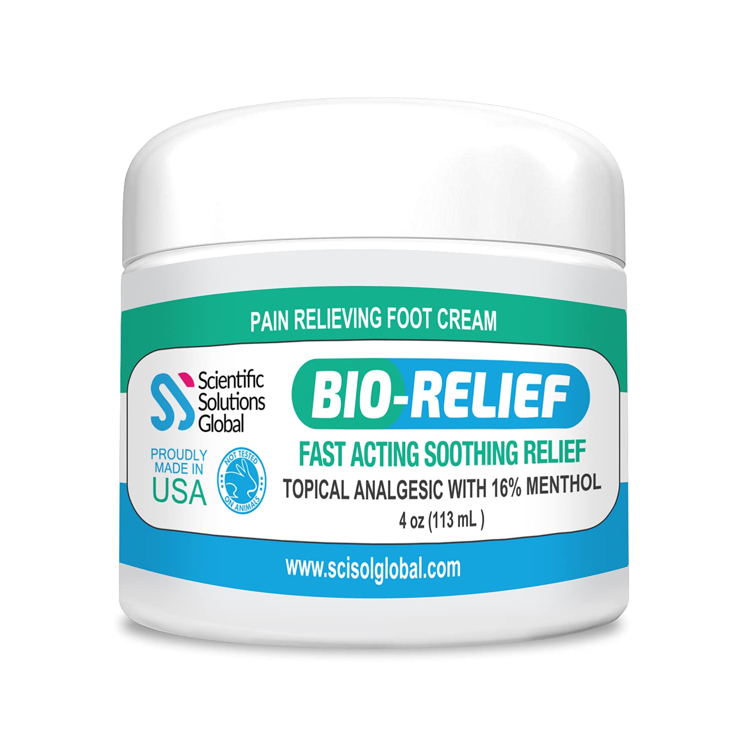 Buy Bio F, Pain Relieving Foot Cream, Topical Analgesic with 16