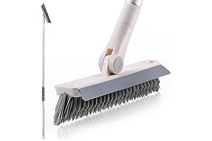 Muji Shower Scrubber Cleaner 2-in-1 Grout Brush and Floor Scrub