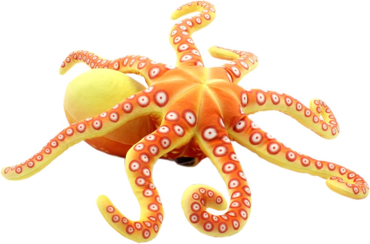 TAGLN Realistic Soft Plush Toys Octopus Stuffed Marine Animals Devilfish and Home Decrorations