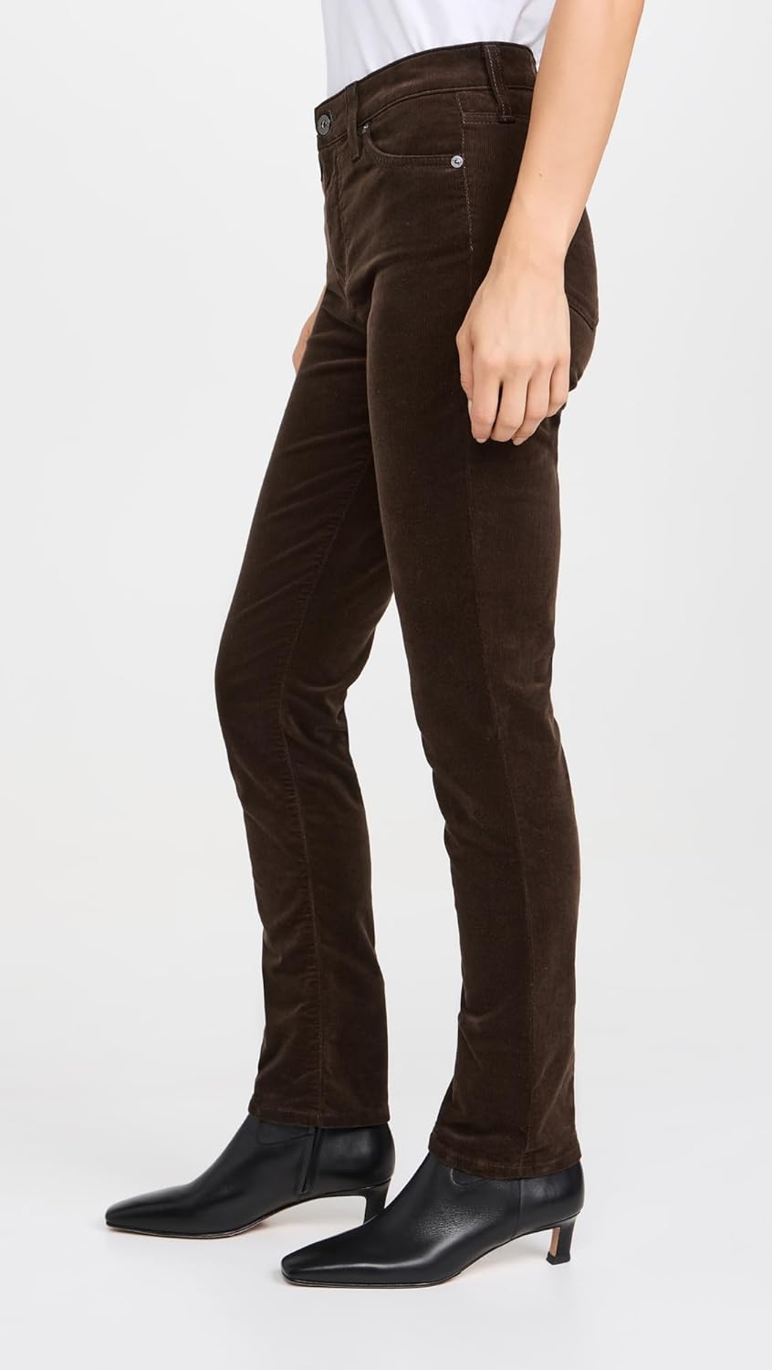 AG Adriano Goldschmied Womens Mari Mid Rise Slim Straight Jean - Image 4