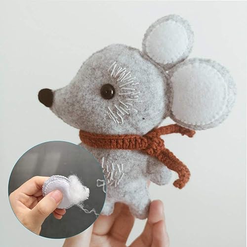 Miniatura 6 de BUTUZE Fibra de poliéster, relleno de fibra premium, fibra de relleno de alta resistencia, relleno para muñecas pequeñas, edredón de almohada, 5.3