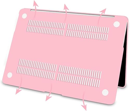 Miniatura 8 de B BELK Funda compatible con MacBook Air de 13 pulgadas modelo A1466 A1369 versión 2010-2017, carcasa rígida de plástico mate para computadora