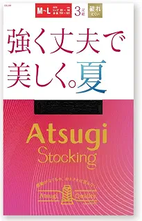 ATSUGI(アツギ) ストッキング[ATSUGI STOCKING] 強く丈夫で美しく。夏。 3pack(3足)入りレディース