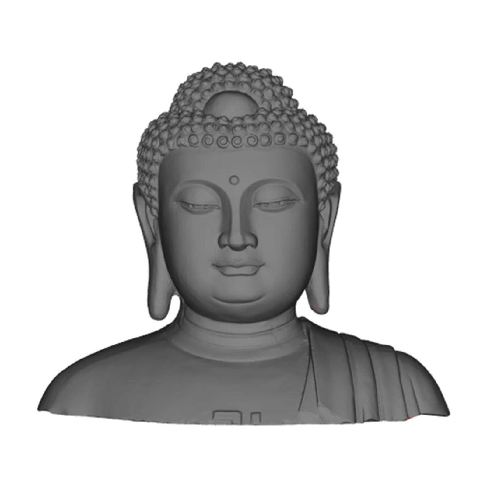 CUICUI Buddha Head Design Candle Mold Decorating Candle Silicone Molds Resin Crafts Mould Plaster Concrete Statue Silicone Moulds