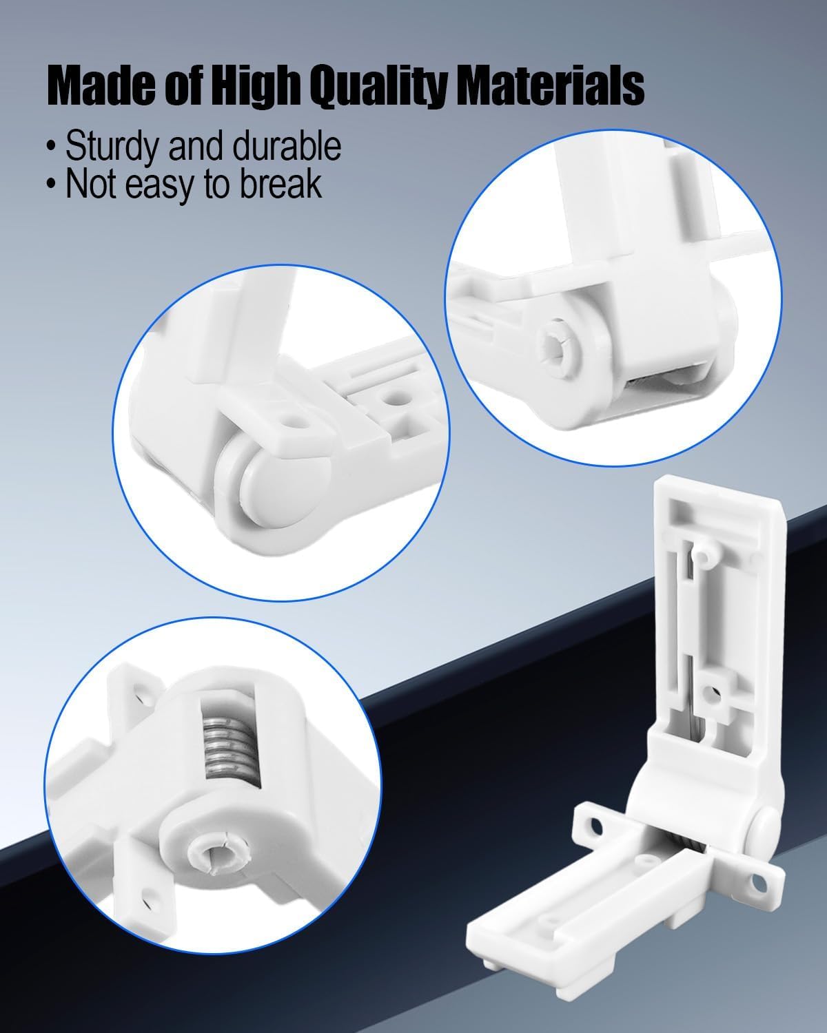 2412125011 Bisagra de puerta para congelador nevera congelador bisagra compatible con Dometic RM S 8400