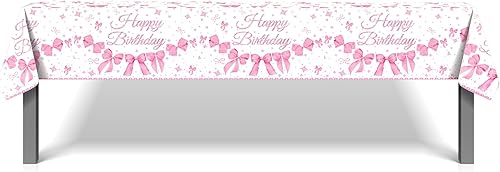 Miniatura 105 de CC HOME 1 pieza de mantel de plástico para fiesta de los 90 de 54 x 87 pulgadas de largo, mantel vintage retro de los 90 de hip hop, tema de 1990