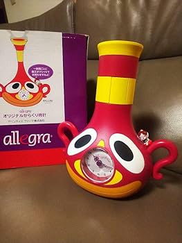 ハクション大魔王　時計 アレグラ ハクション大魔王からくり時計 製薬会社ノベルティ