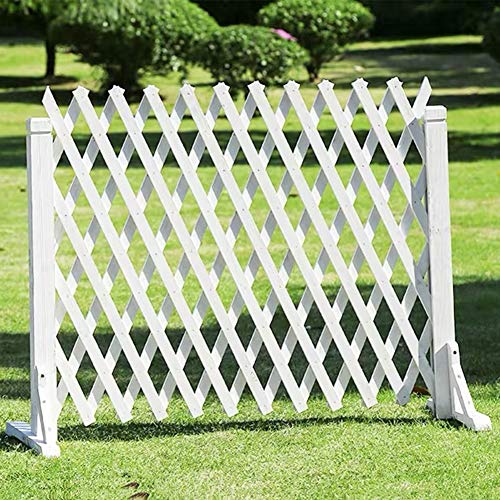 JIANFEI-weilan Gartenzaun Steckzaun Holzzaun Ausziehbar Außendekoration Leitplanke, 2 Farben, Mehrere Größen (Size : B-70x160cm)