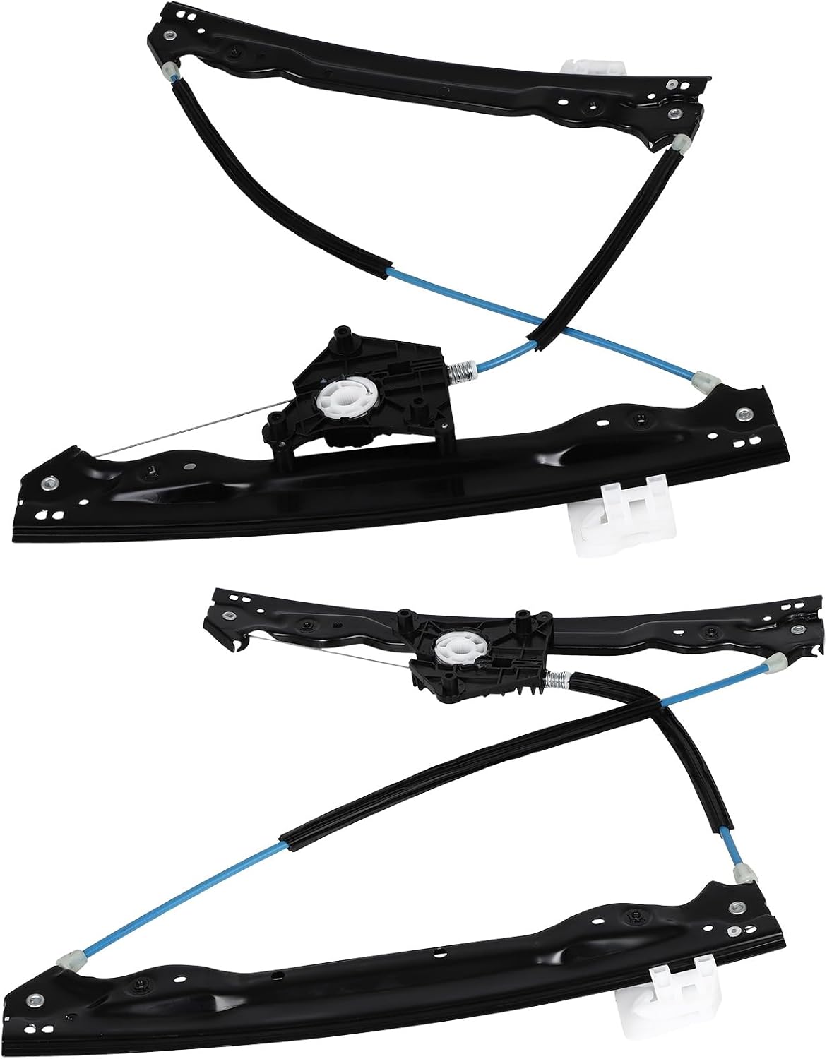 Set Of 2 Power Window Regulator Front Driver and Passenger Side Fit for Chrysler Sebring 2007-2010 without Motor Window Lifter Replaces OE 752-311